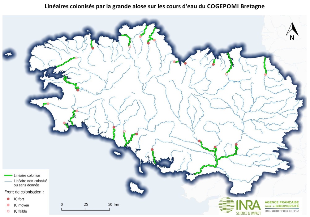 Aire de repartition ALO ONEMA INRA 2012