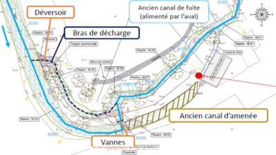 Le ruisseau de Bieuzy de nouveau accessible aux poissons ... Image 1